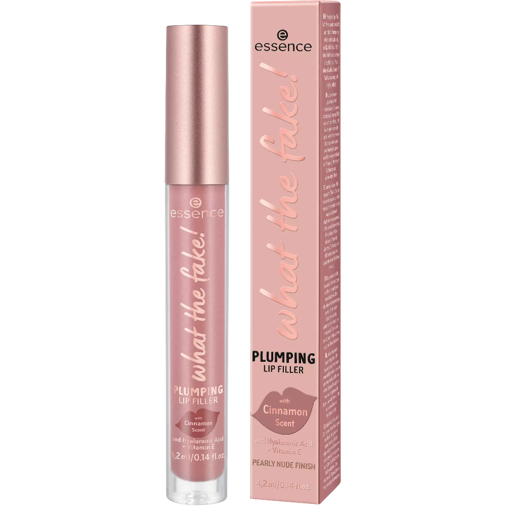 Essence Блеск для губ what the fake! PLUMP LIP FILLER 02