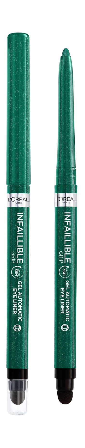 L'Oreal Лайнер для глаз Infaillible Grip Gel #008 Emerald Green