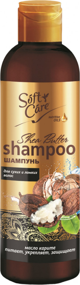 SOFT CARE Шампунь для сухих и ломких волос 345г