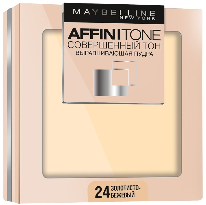 Mаybelline Пудра Affintone 24 выравнивающая компактная
