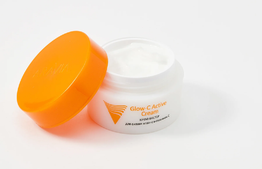 ARAVIA Professional Крем-бустер для сияния кожи с витамином С Glow-C Active Cream, 50 мл