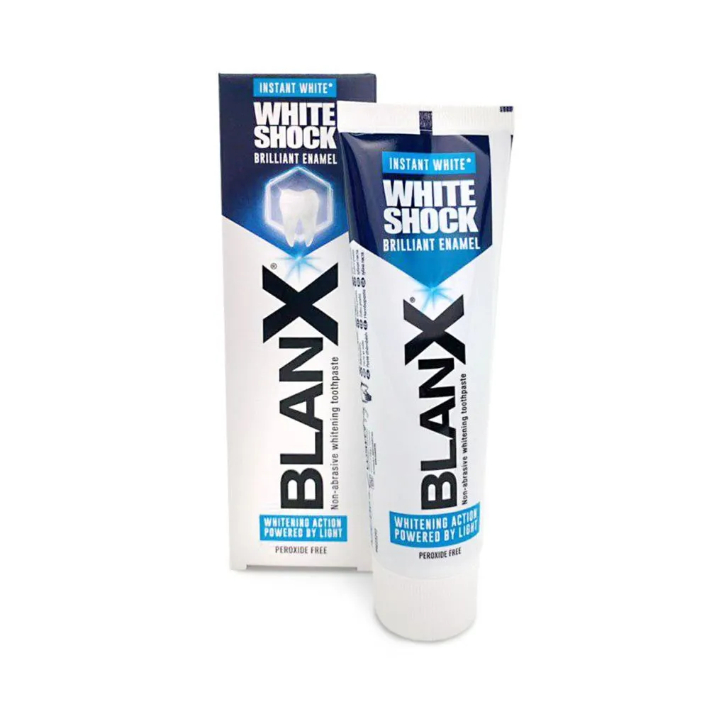 Blanx White Shock Instant White зубная паста мгновенное отбеливание зубов 75 мл