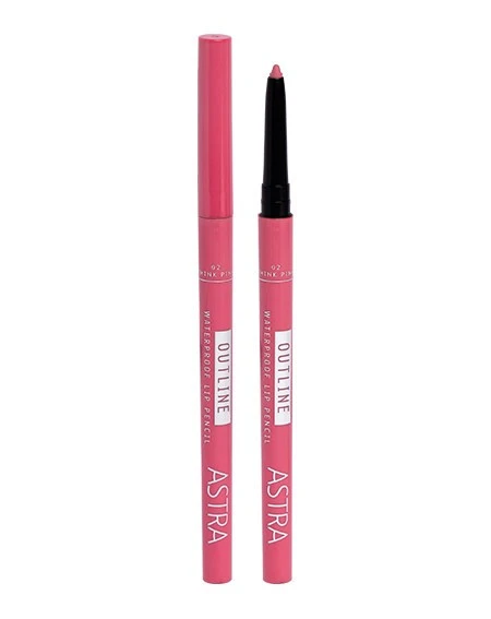 Astra Водостойкий карандаш для губ (02 Розовый)
