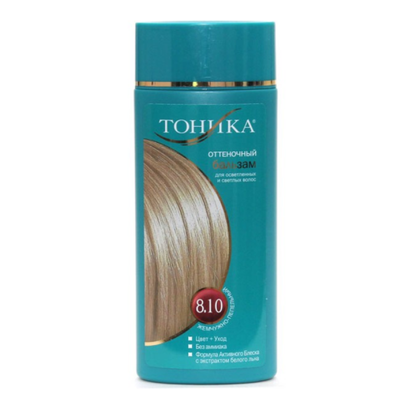 Оттеночный бальзам для волос Тоника 8.10 Жемчужно-пеп 150мл топ