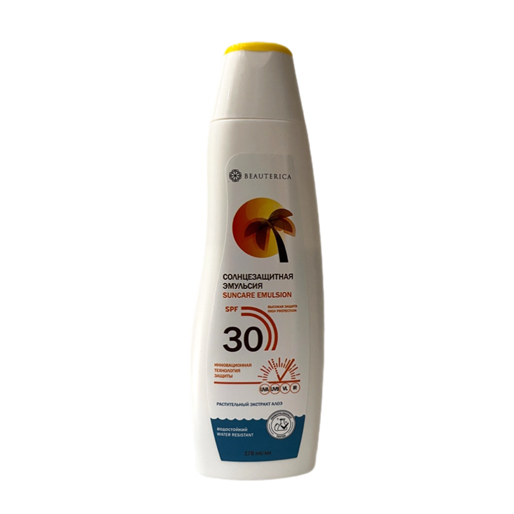 Beauterica Эмульсия солнцезащитная SPF 30 175 мл.