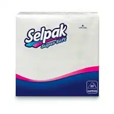 Selpak Салфетки белые 75 шт