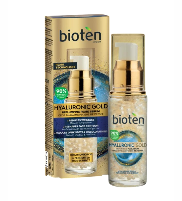 Bioten Сыворотка для лица Hyaluronic Gold 40/45+ 30мл (6)
