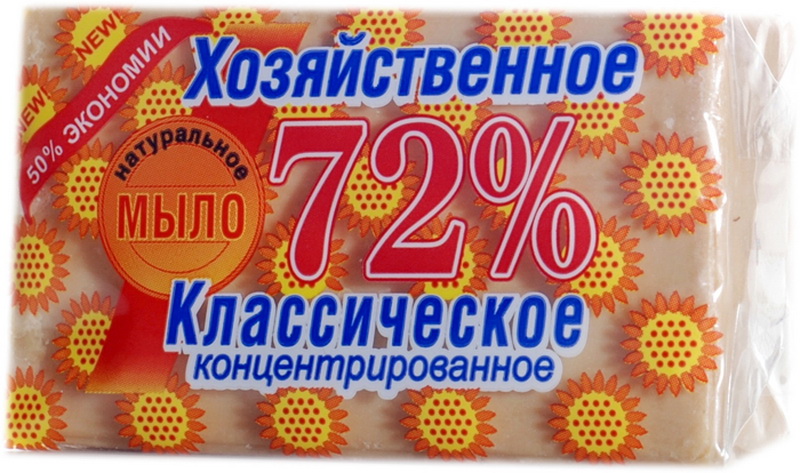 Аист Мыло хозяйственное 72% 150г С.-Петербург (кр)