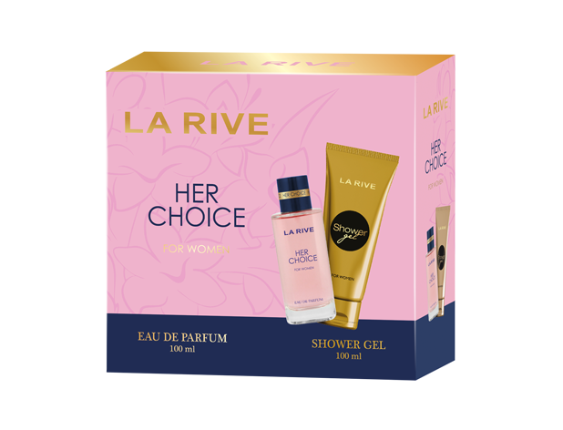 LA RIVE Подарочный набор HER CHOICE SET EDP 100ML