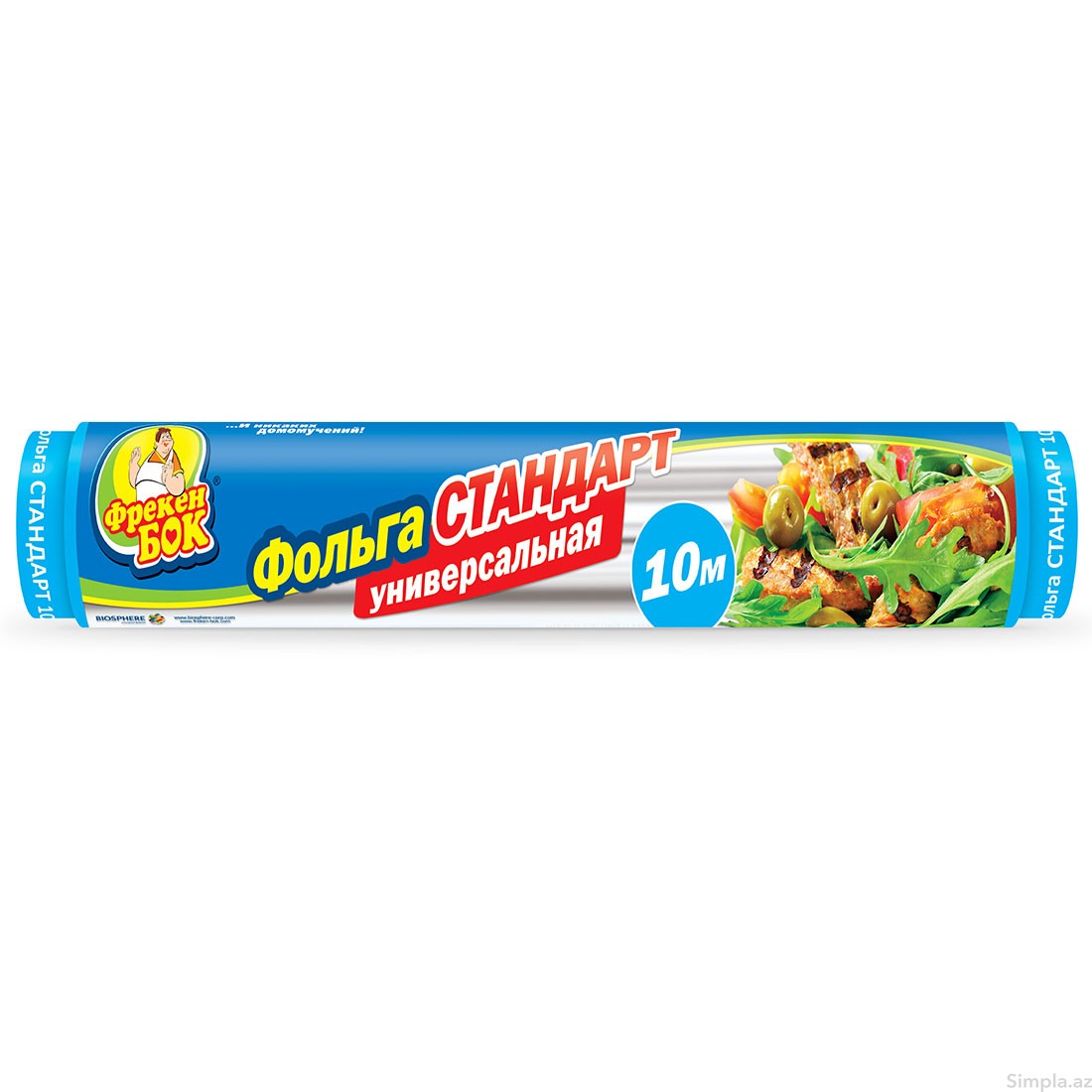 Фрекен БОК Фольга алюмин 10м Стандарт
