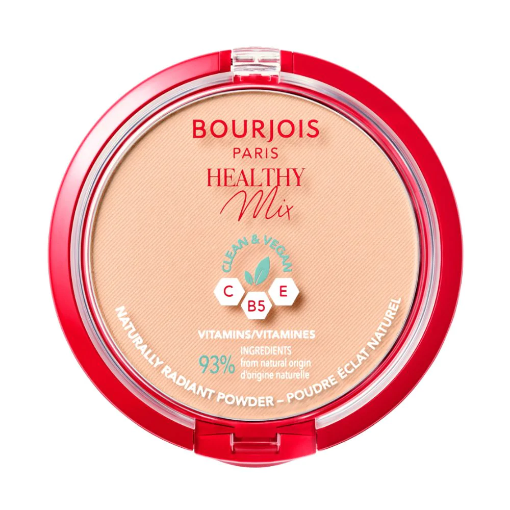 Bourjois Пудра д/лица пресованная Healthy Mix Pressed Powder #02 Vanilla, 11г