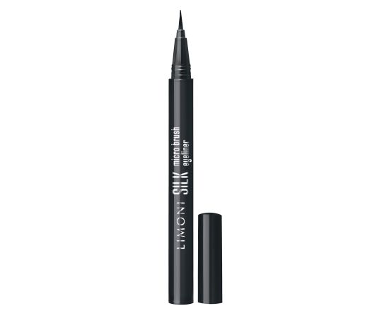 LIMONI Тонкая подводка-маркер "Silk Micro Brush Eyeliner", тон 01