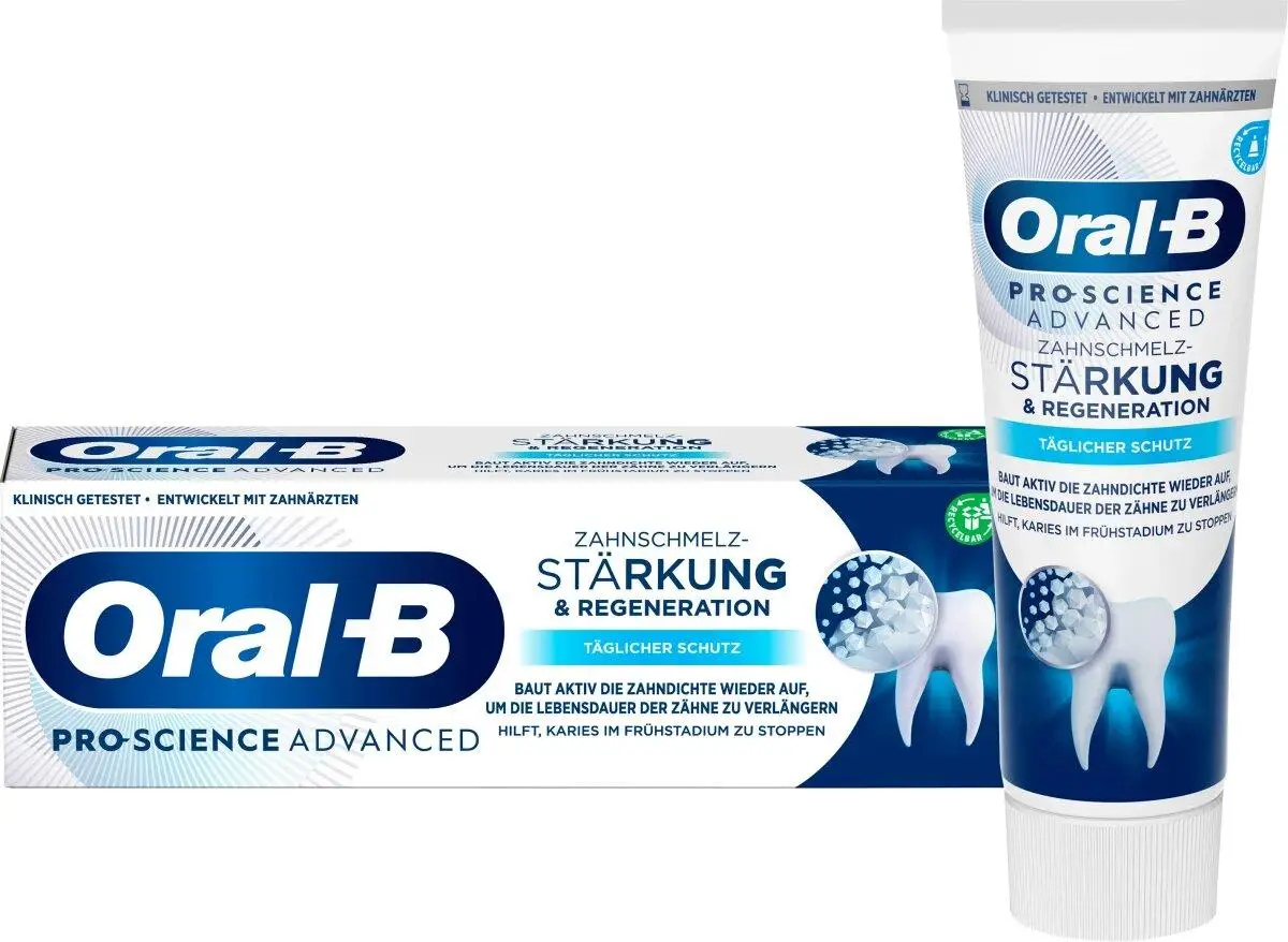 Oral_B Зубная паста PRO-Science Advanced Регенерация эмали Ежедневная Защита 75мл