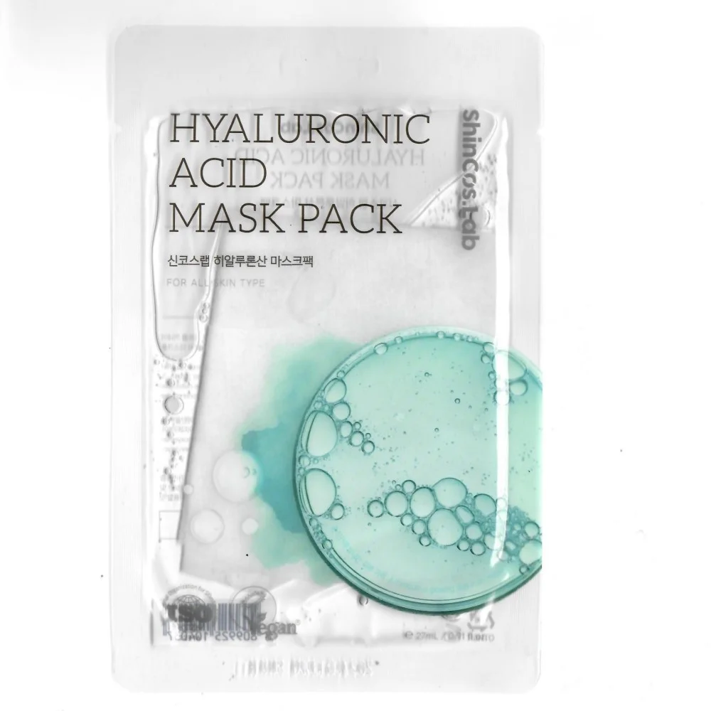 Shincos Lab Маска для лица Cellulose Mask Pack - Hyaluronic Гиалурон