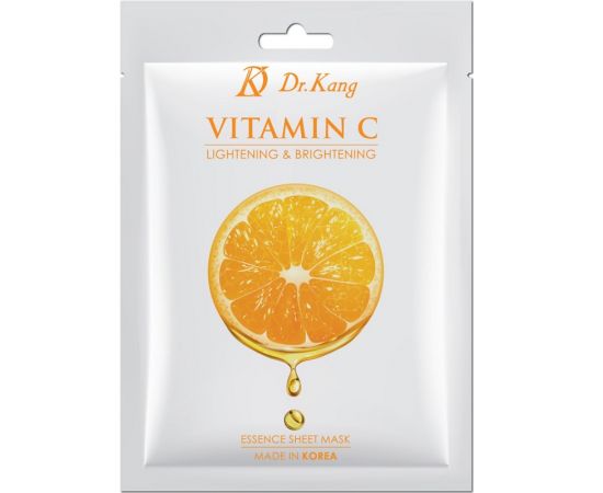 Dr. Kang Маска тканевая для лица Витамин С /Vitamin C (Lightening & Brightrening) Essence Sheet Mask