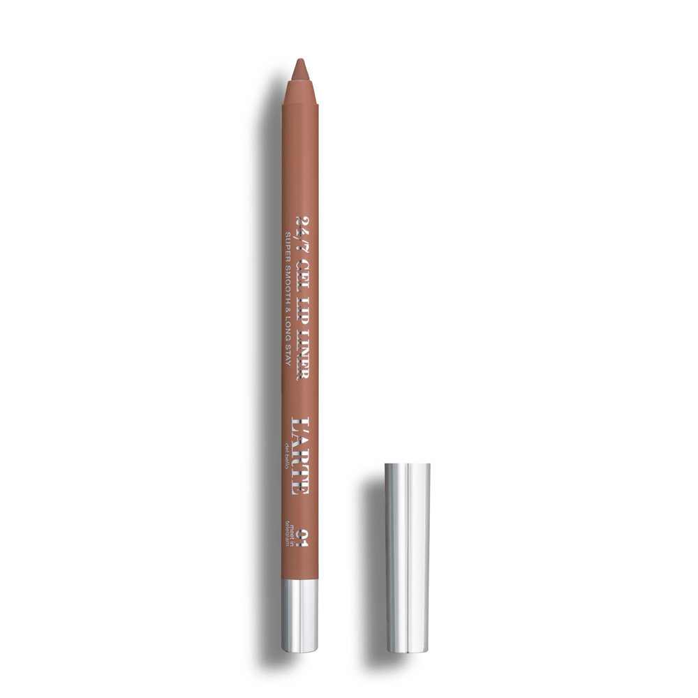 L'arte del bello Устойчивый гелевый карандаш для губ 24/7 Gel lip liner, 01 meet in telegram