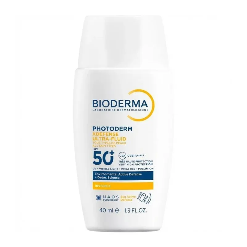 Bioderma PHOTODERM Солнцезащитный детокс крем XDefense SPF 50+ безцветный 40 мл