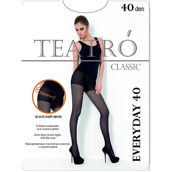 Teatro Everyday 40, колготки, nero, 5