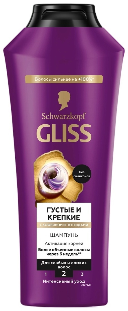 Gliss Шампунь Густые и Крепкие 400 мл