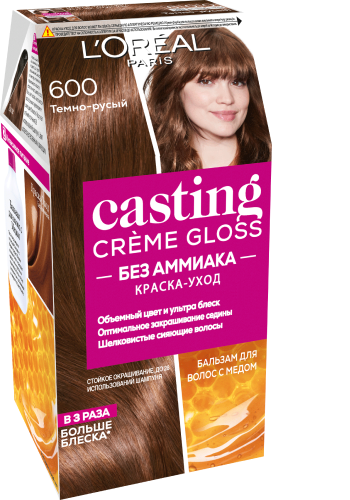 L'Oreal Краска для волос Castinc Crème Closs 600 Blond Fo темно русый