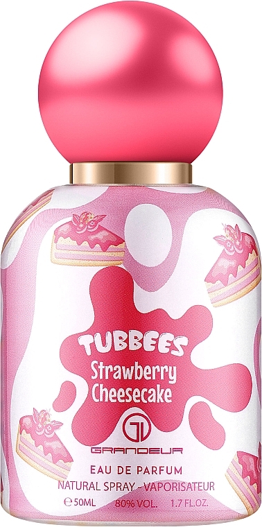 GRANDEUR TUBBEES STRAWBERRY CHEESECAKE парфюмерная вода 50 ML
