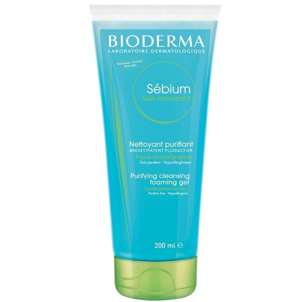 Bioderma Sebium Гель-мусс очищающий с дозатором 200 мл