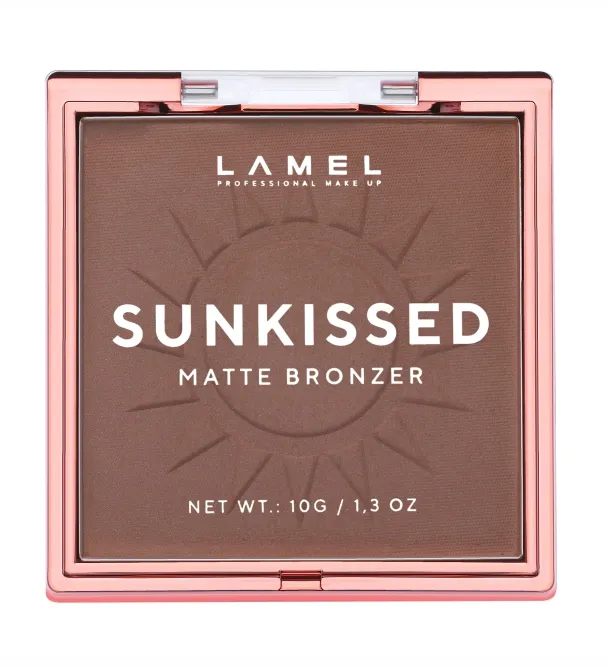 Lamel проф Пудра бронзер для лица SUNKISSED MATTE BRONZER тон 401