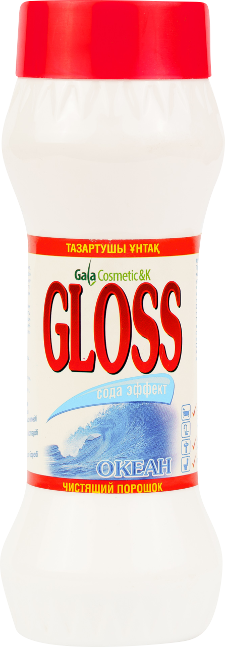 Gloss Чистящий Порошок 350гр Океан, 24шт