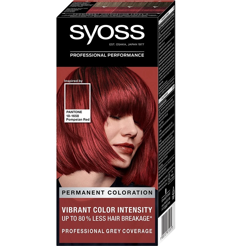 Syoss PANTONE Краска для волос тон 5-72 терракотовый красный