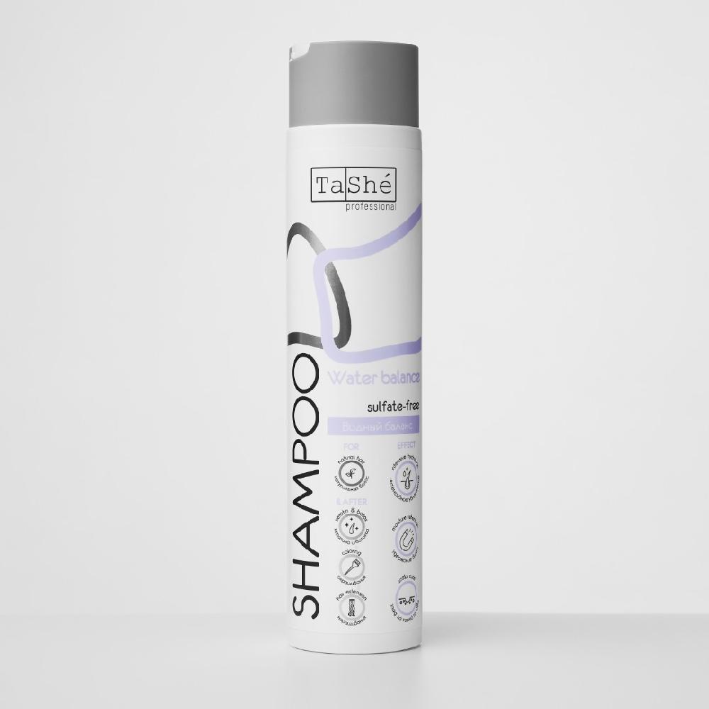 Tashe prof. "Water balance" Шампунь д/волос Бессульф, увлажняющий, 300мл