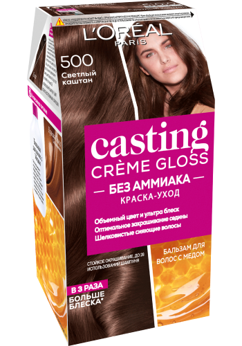 L'Oreal Краска для волос Castinc Crème Closs 500 Chat Cl.светлый каштан