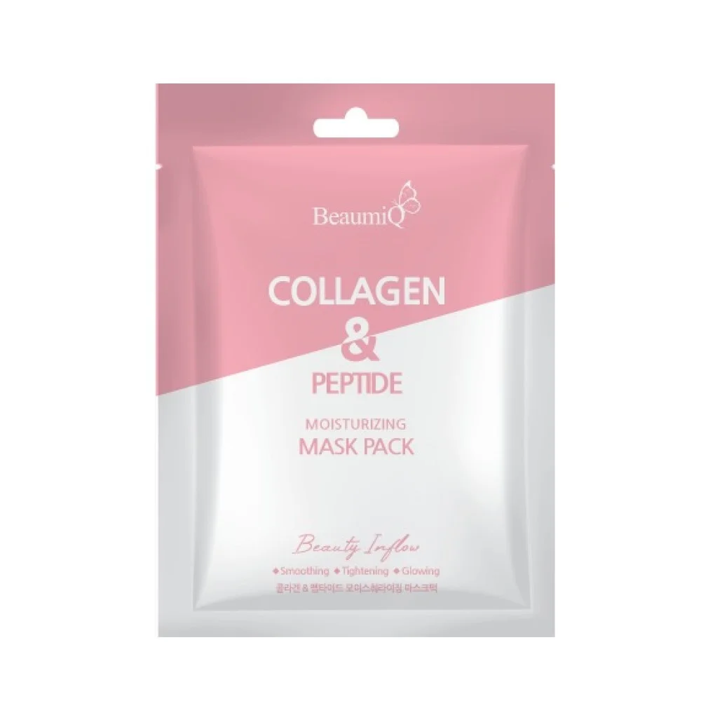 BeaumiQ Mask Pack Collagen&Peptide  Маска для лица с коллагеном и пептидами 23 мл