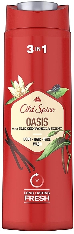 OLD SPICE Гель для душа + Шампунь  Oasis 400мл