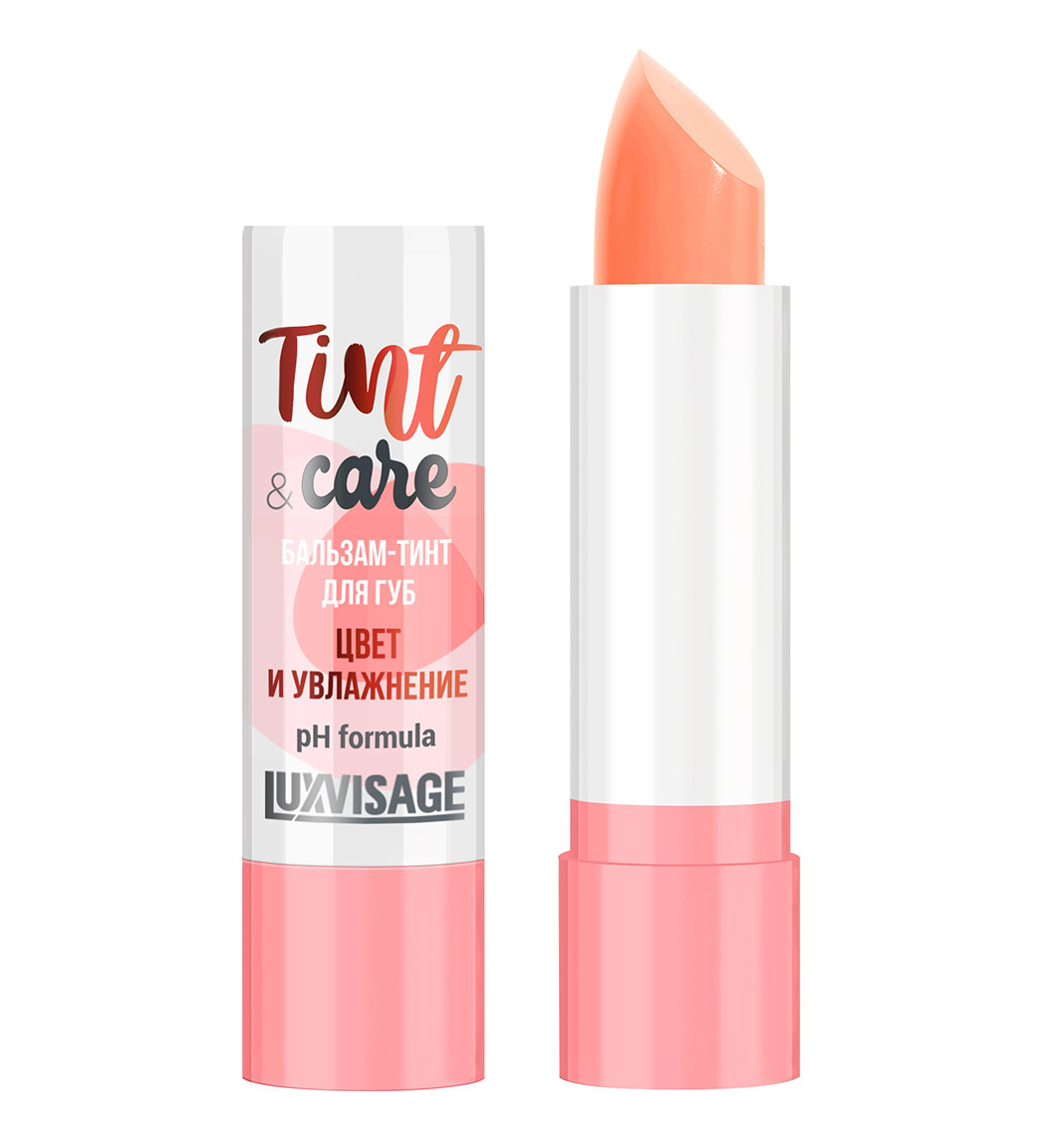 Luxvisage Бальзам-тинт для губ Tint & care pH formula цвет и увлажнение , 02 тон/12