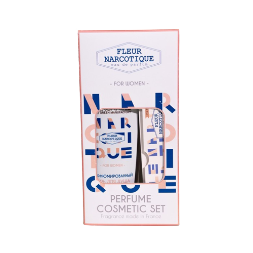 *Vouge Collection Fleur Narcotique подарочный набор (Гель для душа + парфюмерная вода в ручке)