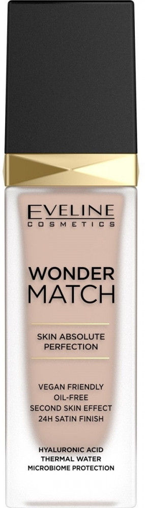 Eveline АДАПТИРУЮЩАЯСЯ ТОНАЛЬНАЯ ОСНОВА - 25 LIGHT BEIGE серии WONDER MATCH, 30мл