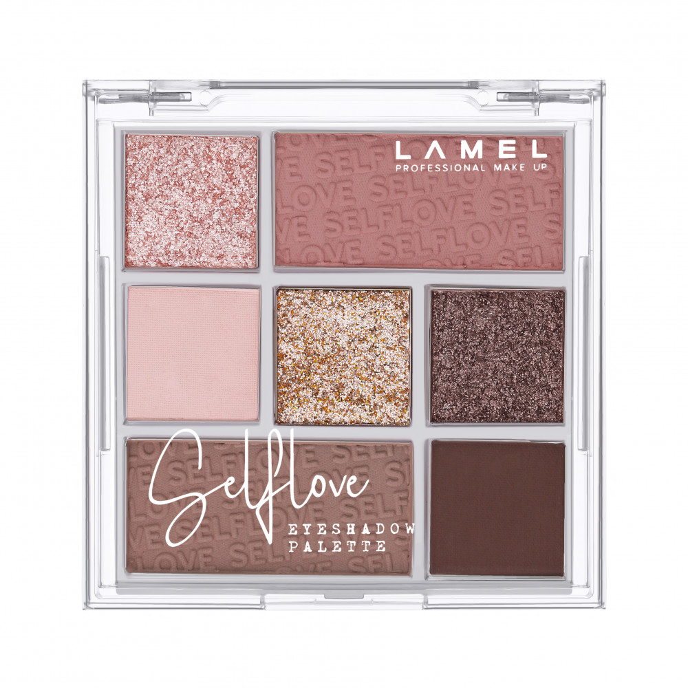 Lamel  проф Набор теней для век SELFLOVE Eyeshadow Palette тон 402