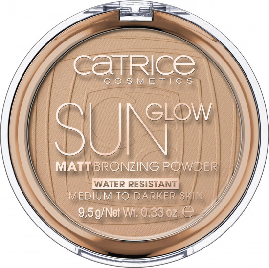Catrice Пудра для лица компактная бронзирующая матовая Sun Glow Matt Bronzing Powder #035