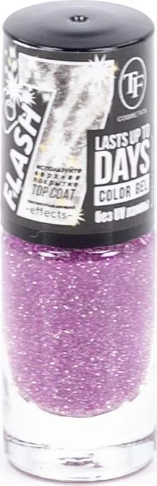 Triumf лак для ногтей "Color Gel FLASH" тон 358, 8мл "Violet flash/Фиалковая вспышка" (4518)