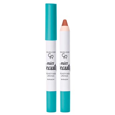 Golden Rose карандаш-помада MISS BEAUTY VELVETY KISS LIPSTICK  06 PEACHY