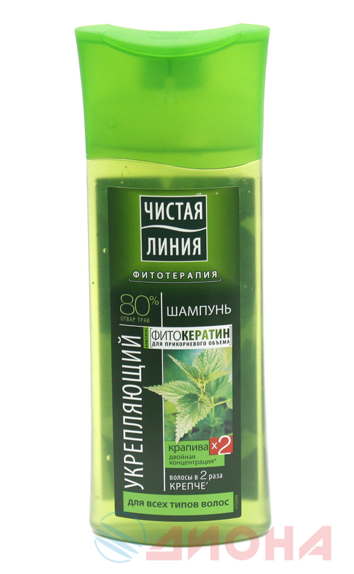 Чистая линия Шампунь для всех типов волос крапива 400мл
