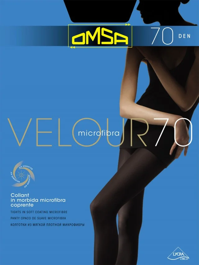 Omsa Колготки Velour 70 Antracite 3