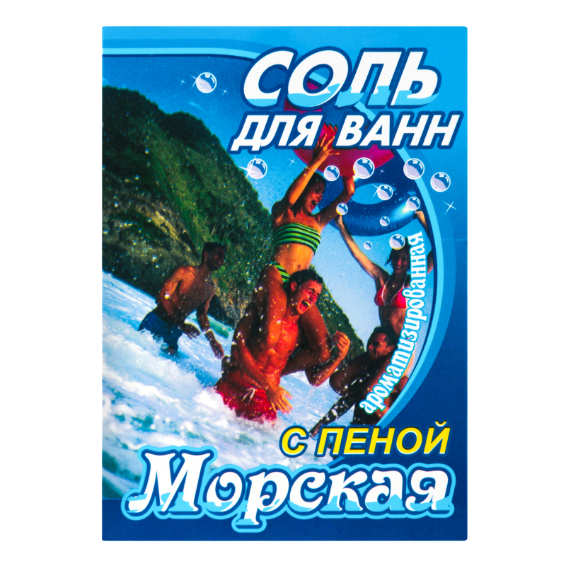 БАХТАШ  Соль для ванн с пеной  "МОРСКАЯ",400гр