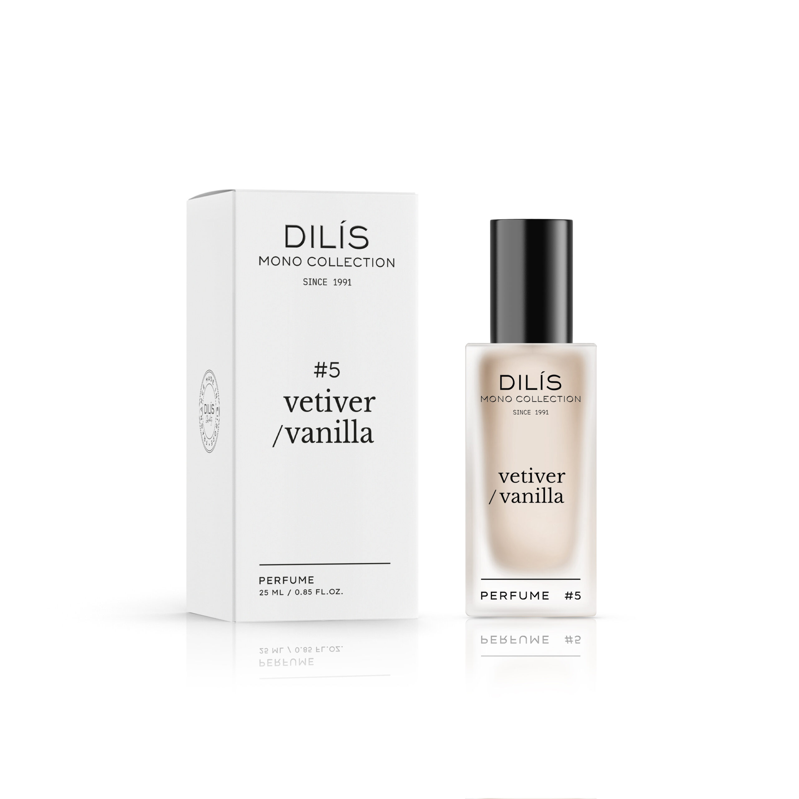 Dilis  Духи для женщин серии «Dilis Mono Collection» «Vetiver / Vanilla» 25мл