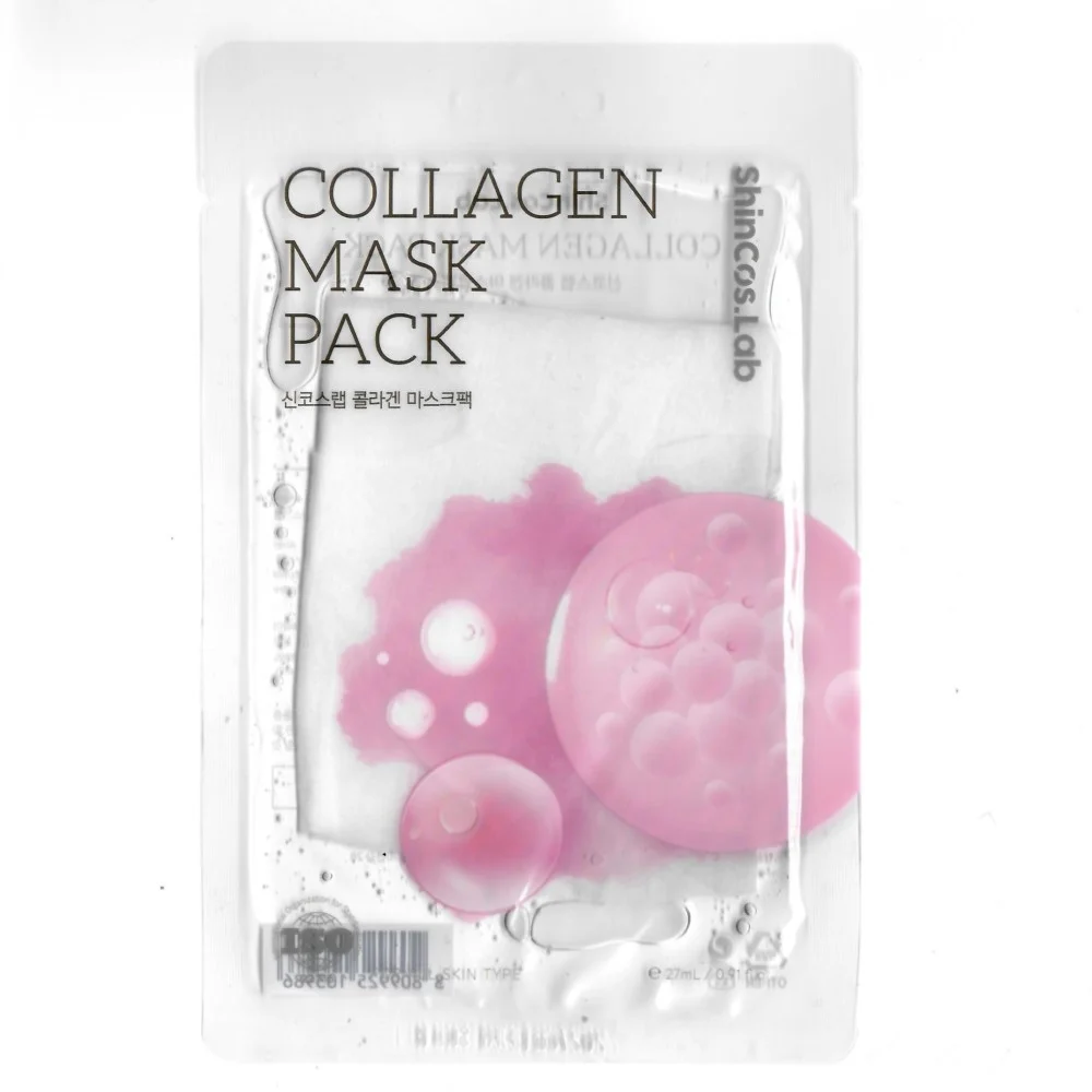 Shincos Lab Маска для лица Cellulose Mask Pack - Collagen Коллаген