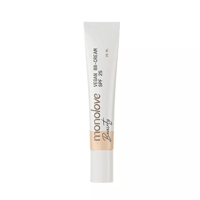 ***MONOLOVE  BB-Крем для всех типов кожи SPF 25 TONE 1, 20 МЛ