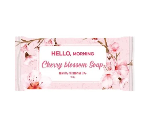 Hello Morning Мыло Soap Cherry Blossom Цветок Вишни 150 гр