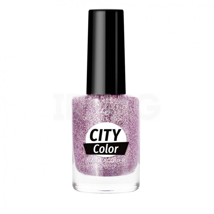 Golden Rose Лак для ногтей City Color Nail Glitter №102