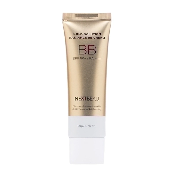 NEXTBEAU BB CREAM GOLD SOLUTION RADIANCE LIGHT BEIGE  ББ-крем для лица Золото светлый беж 50 мл