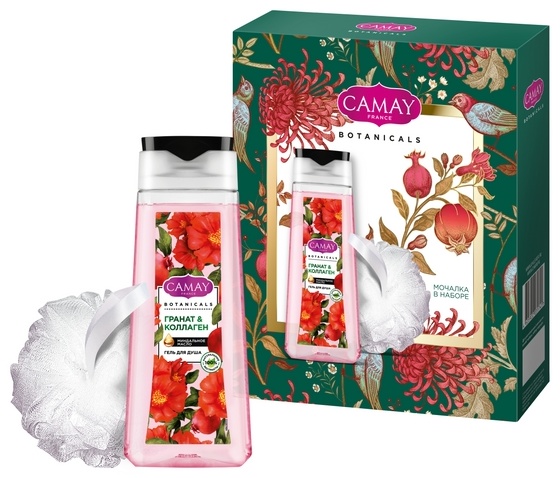 CAMAY ПОДАРОЧНЫЙ НАБОР ЦВЕТЫ ГРАНАТА